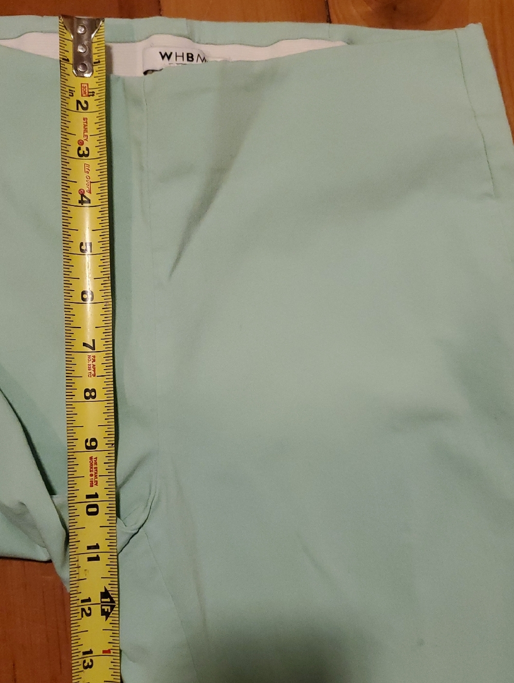 White House Black Market Mint Capri Size 8 - Picture 5 of 9